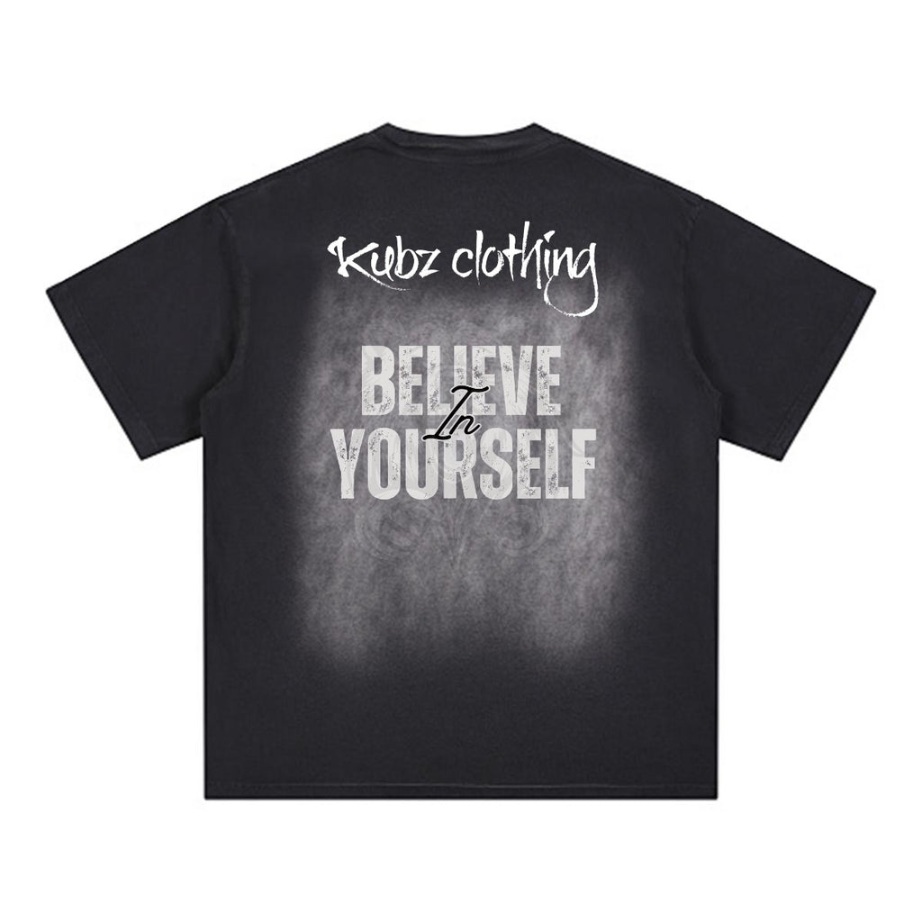 Kubz Vintage Washed Boxy T-Shirt|250GSM DTG